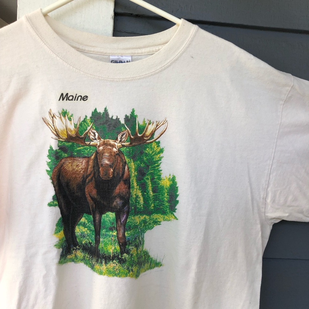 Moose state of Maine t-shirt
